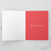 カスタムハッピーマザーデイジャイアントグリーティングカード カード (内部)