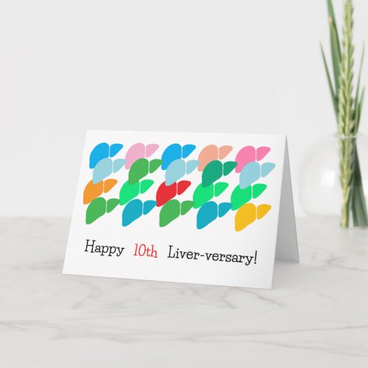 カスタムハッピーレバーチェリー&より多くの折り畳みカード ノートカード (正面)