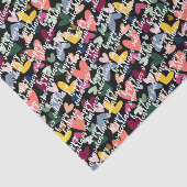 カスタムハッピーヴァレンティネス愛するハートパターン 薄葉紙 (詳細)