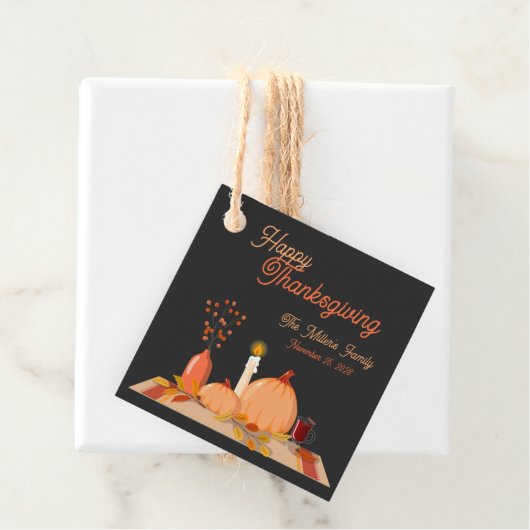 カスタムハッピー感謝祭 フェイバータグ (インサイチュ)