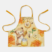 カスタムハニーベアービーキッズ エプロン (正面)