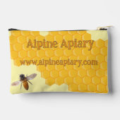 カスタムハニーマネー小規模企業のアピールマネー アクセサリーポーチ (裏面)