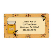 カスタムハニーラベル ラベル (正面)