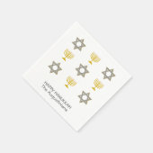 カスタムハヌカー紙 スタンダードカクテルナプキン (角)