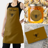 カスタムハネビーアピアリストビーキーパーシェフファーム エプロン