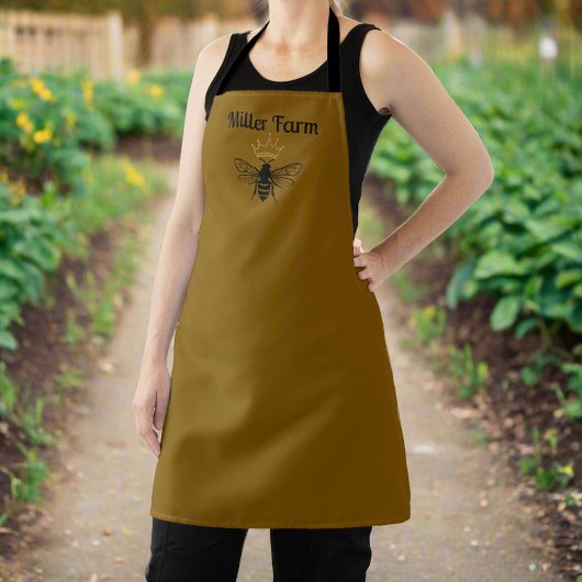 カスタムハネビーアピアリストビーキーパーシェフファーム エプロン