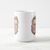 カスタムハビー – 15オンス。マグ コーヒーマグカップ (中央)