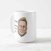 カスタムハビー – 15オンス。マグ コーヒーマグカップ (正面左)