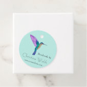 カスタムハミングバードメッセージカード フェイバータグ (インサイチュ)