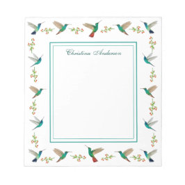 カスタムハミングバード ノートパッド