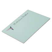 カスタムハミングバード ノートパッド (アングル)