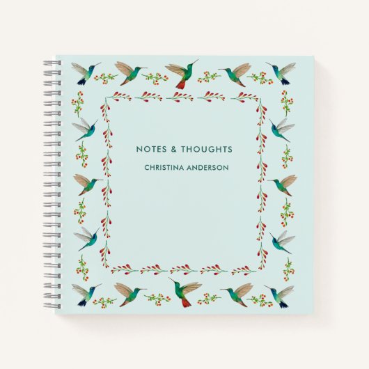 カスタムハミングバード ノートブック (正面)