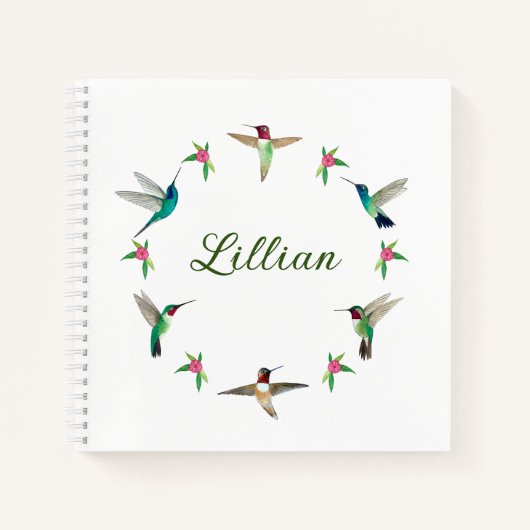 カスタムハミングバード ノートブック (正面)