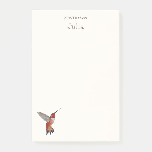 カスタムハミングバード ポストイット (正面)