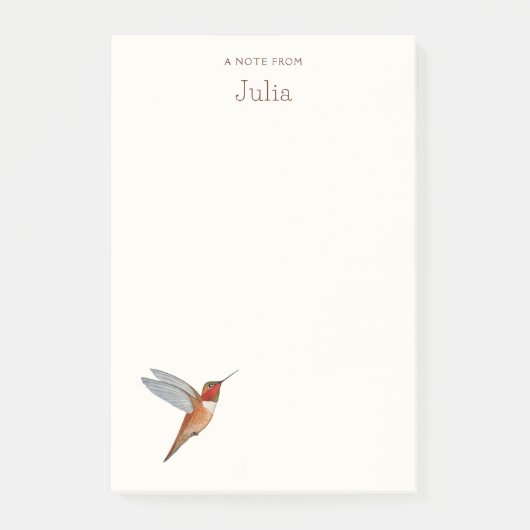 カスタムハミングバード ポストイット (正面)