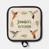 カスタムハミングバード 鍋敷き (正面)