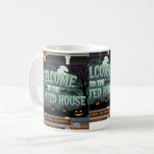 カスタムハロウィンの装飾 コーヒーマグカップ (正面左)