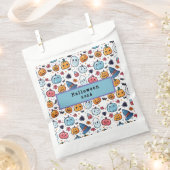 カスタムハロウィンイベントトリートファントバッグ フェイバーバッグ (クリップ留めされた状態)