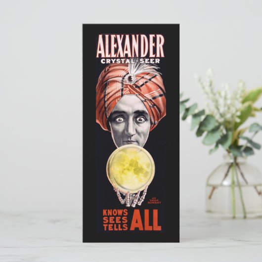 カスタムハロウィン招待状 (スタンド正面)