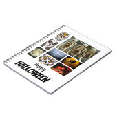 カスタムハロウィン8フォトコラージュ ノートブック (左側)