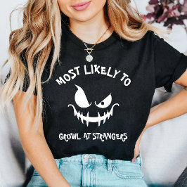 カスタムハロウィンTシャツ モスト・ライクリー・トゥー Tシャツ