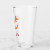 カスタムハロウィーンのカボチャのちょうちんガーリーパンプキンハロウィーン タンブラーグラス (左)