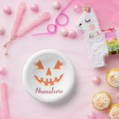 カスタムハロウィーンのカボチャのちょうちんガーリーパンプキンハロウィーン ペーパーボウル (パーティー)