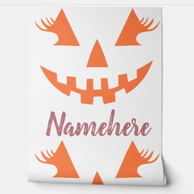 カスタムハロウィーンのカボチャのちょうちんガーリーパンプキンハロウィーン 壁紙 (ほどく)