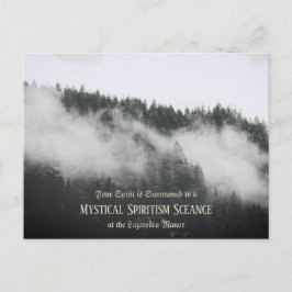 カスタムハロウィーンの古い招待ファッションド状 ポストカード