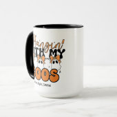 カスタムハロウィーンマママムハギンと私のボス マグカップ (正面左)