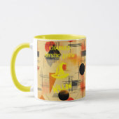 カスタムハロウィーン – チャームドウィッチハット神秘的ビール マグカップ (左)