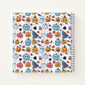 カスタムハローウィンパーティ計画ノート ノートブック (裏面)