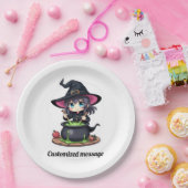 カスタムハローウィンパーティ ペーパープレート (パーティー)