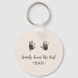カスタムハンドプ最高のパパ キーホルダー