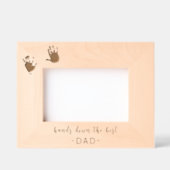 カスタムハンドプ最高のパパ レーザー彫刻フレーム (正面)