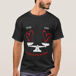 カスタムハートスケールシャツ - ペア＆Fの名入れ Tシャツ