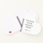 カスタムハートスパイラルノート ノートブック (内部)