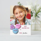 カスタムハートバレンタインデー教室の写真 招待状 (スタンド正面)