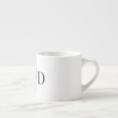 カスタムハートフォトパパ | 最高のパパ エスプレッソカップ (右)