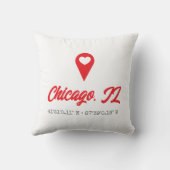 カスタムハートマップマーカー クッション (裏面)