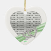 カスタムハートライムオーナメント セラミックオーナメント (裏面)