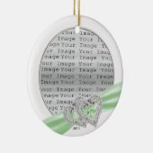 カスタムハートライムオーナメント セラミックオーナメント (右)