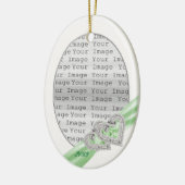 カスタムハートライムオーナメント セラミックオーナメント (左)