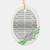 カスタムハートライムオーナメント セラミックオーナメント (裏面)