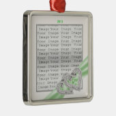 カスタムハートライムオーナメント メタルオーナメント (右)