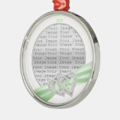 カスタムハートライムオーナメント メタルオーナメント (左)