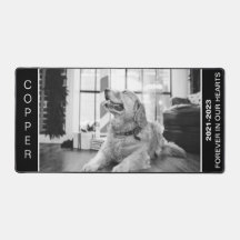 カスタムハート写真で永遠に犬の記念碑