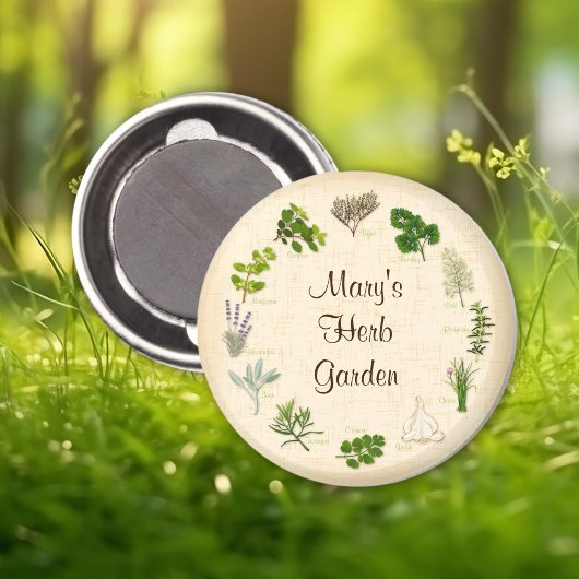 カスタムハーブガーデンマグネット マグネット