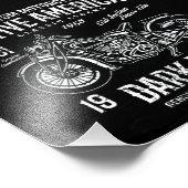 カスタムハーレーインディアンオートバイクラシックレジェンド フォトプリント            (角)