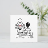 カスタムバイクとサイドカーの夕べ 招待状 (スタンド正面)